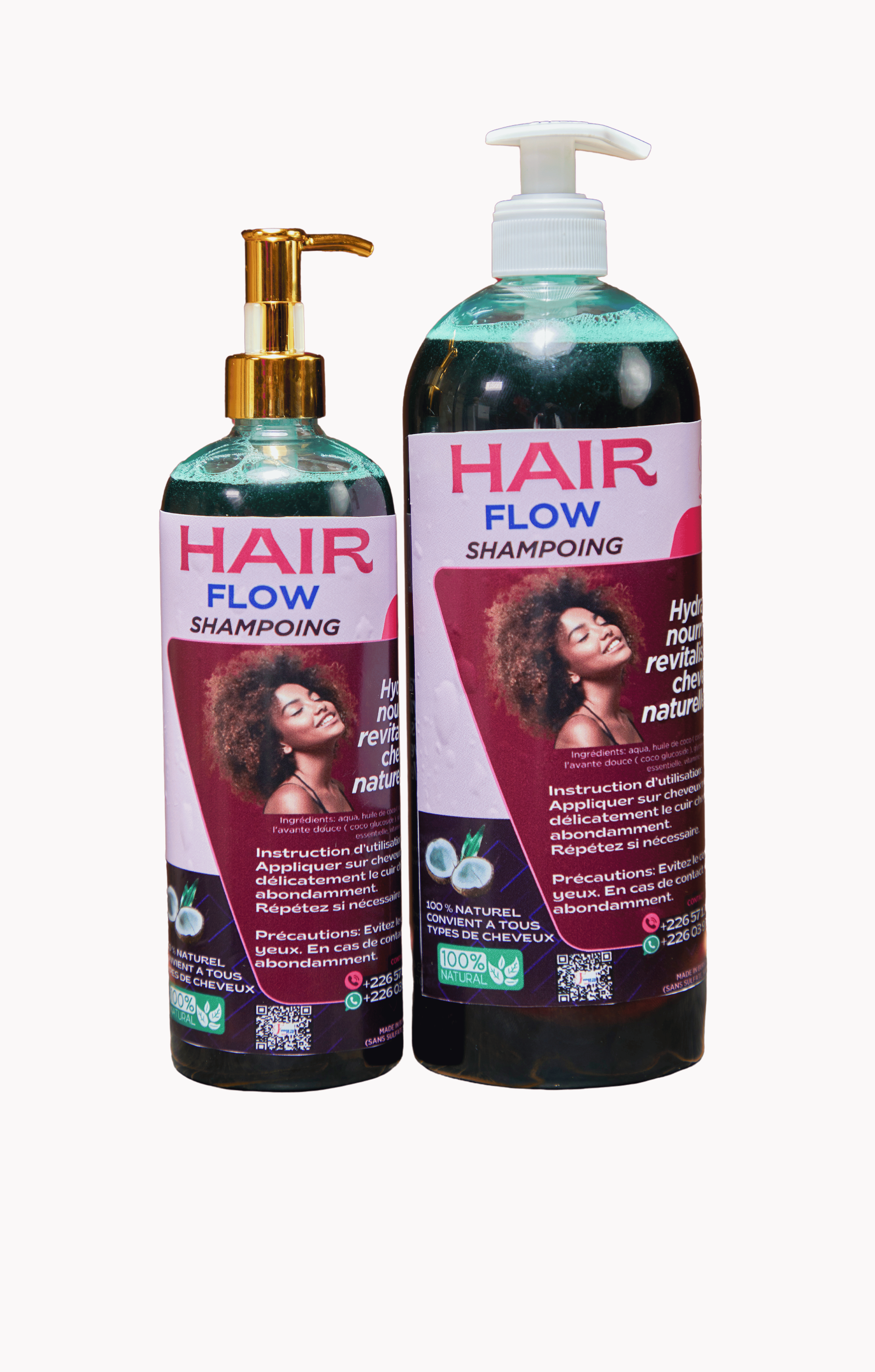 Bouteille de HAIR FLOW SHAMPOING